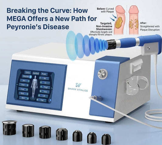 Breaking THE CURVE: How SHOCK VITALIZE SHOCKWAVE THERAPY offer a new path for peyronie's disease SHOCK VITALIZE