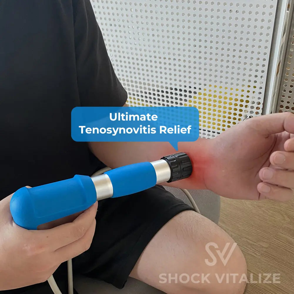 SHOCKVITALIZE Shockwave Therapy: A Breakthrough for Tenosynovitis Relief SHOCK VITALIZE