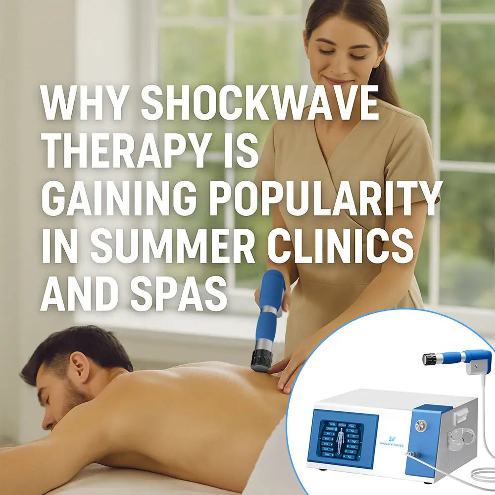 Why Shockwave therapy is gaining popularity in summer clinics and spas? SHOCK VITALIZE