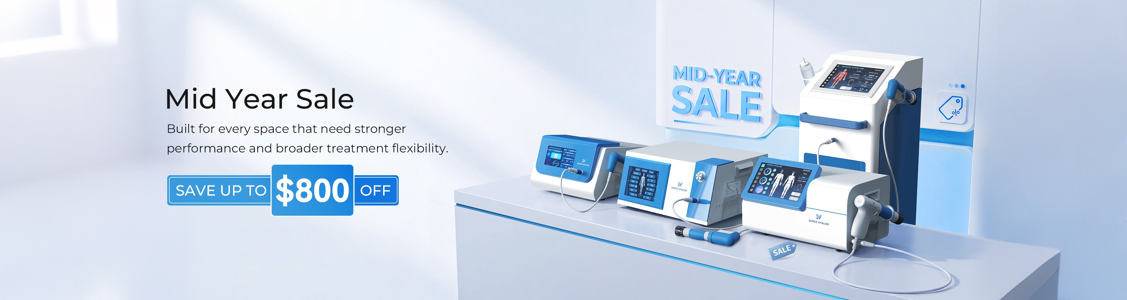 Extracorporeal Shockwave Therapy Products | SHOCK VITALIZE