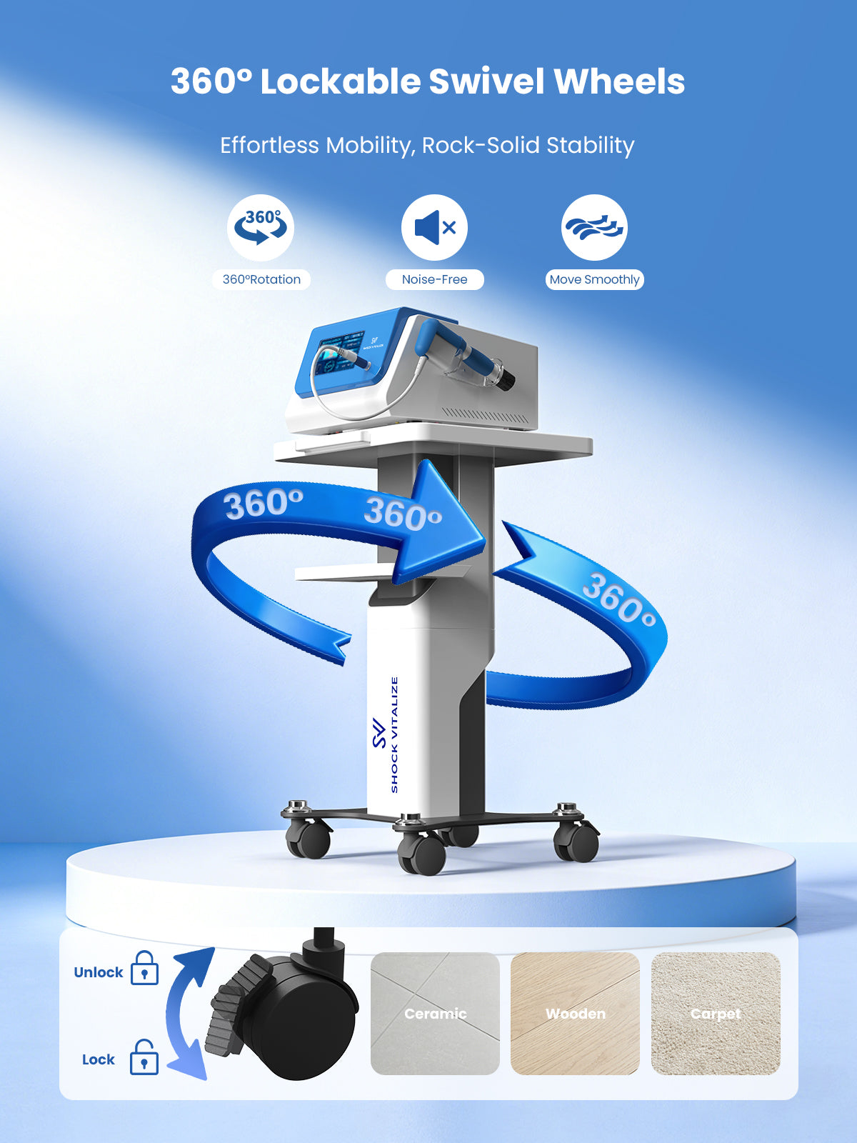 SHOCK VITALIZE Rolling Stand SHOCK VITALIZE