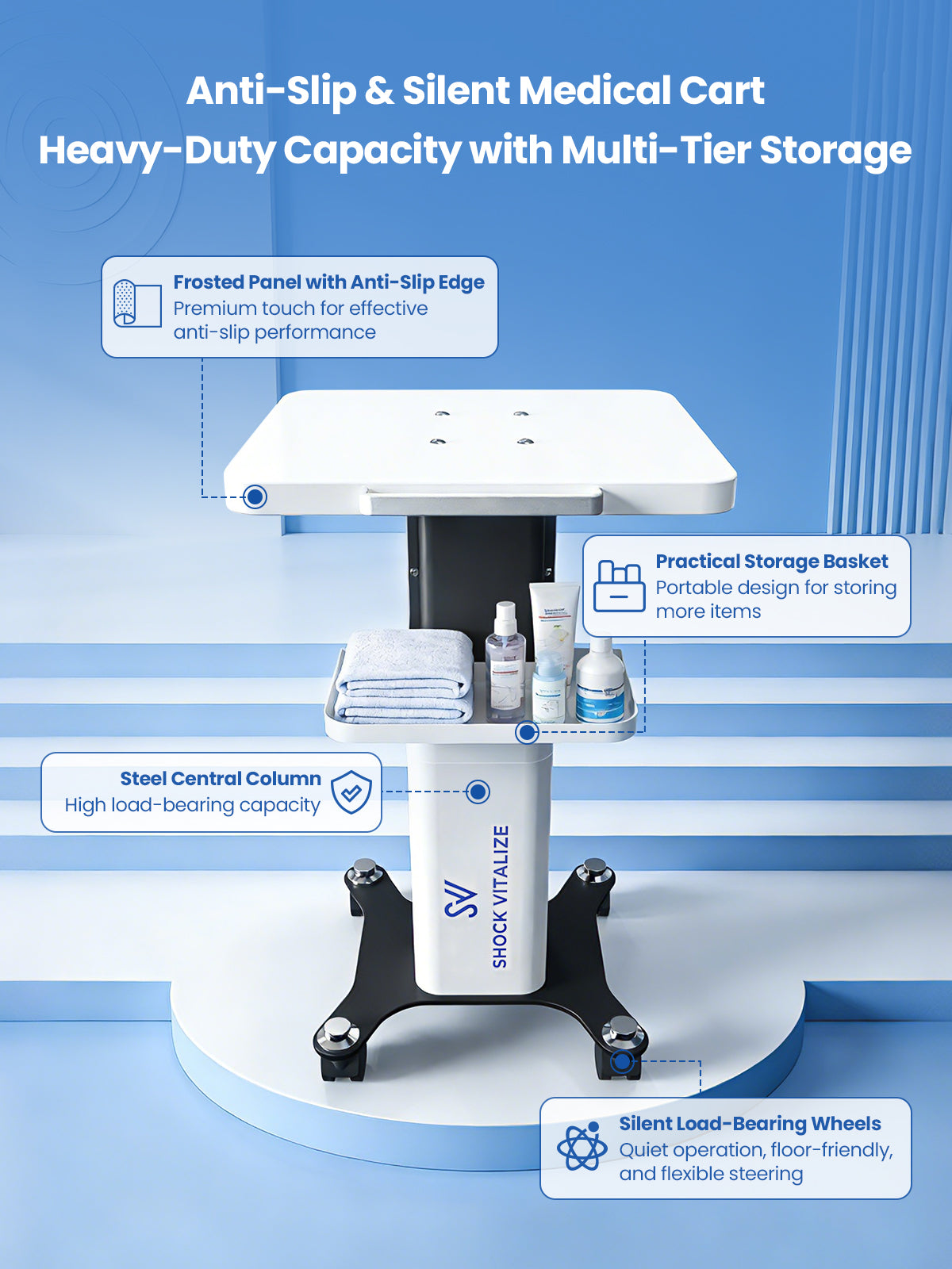SHOCK VITALIZE Rolling Stand SHOCK VITALIZE