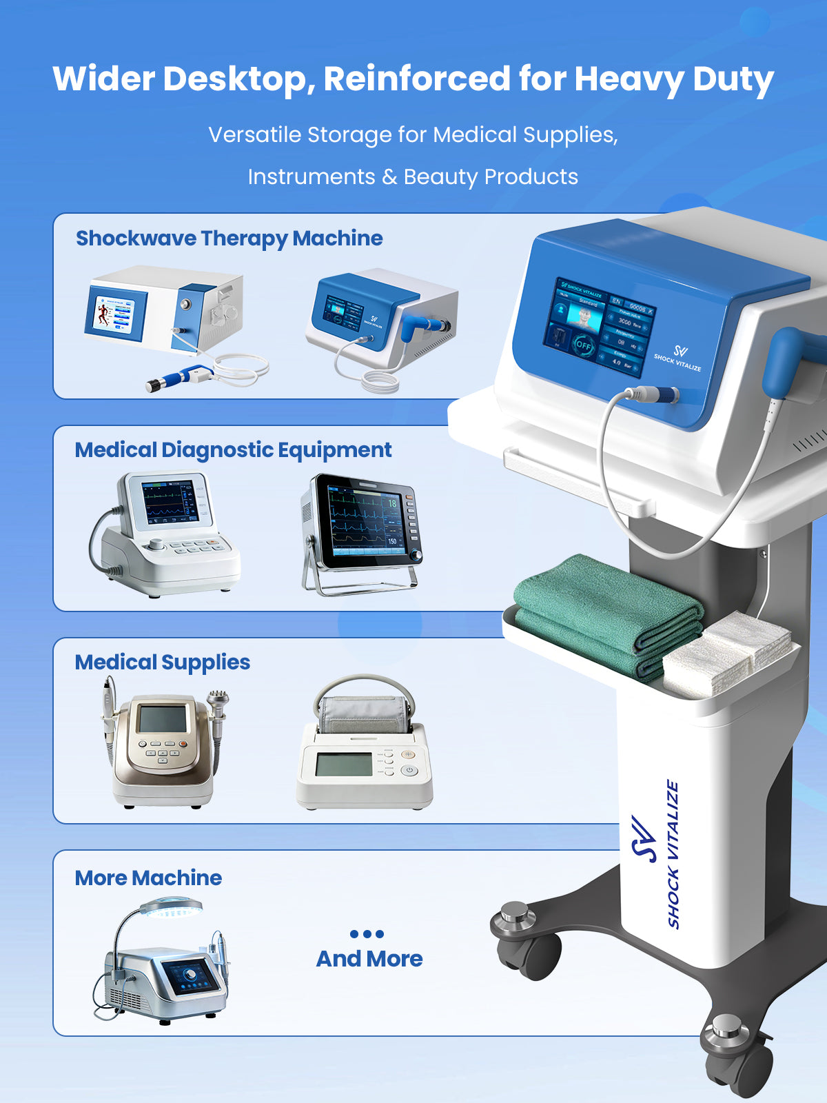 SHOCK VITALIZE Rolling Stand SHOCK VITALIZE